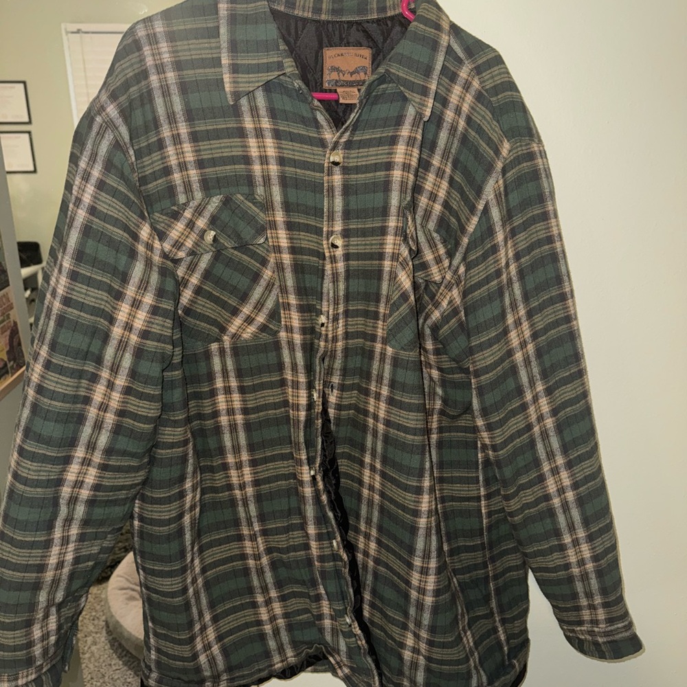 Men's Green Plaid Jacket